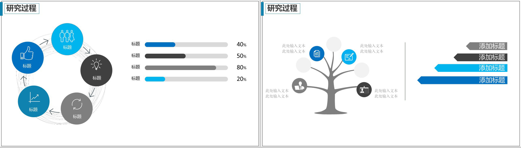 简约风化学化工类毕业答辩毕业设计PPT模板