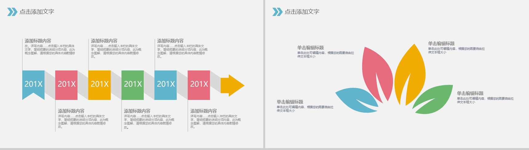 金融财务数据分析总结PPT模版