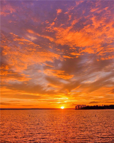 夕阳西下唯美图片大全 最美夕阳图片浪漫高清