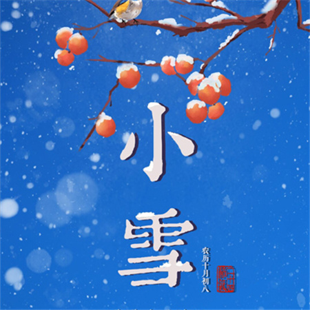 2023小雪节气唯美配图高清发朋友圈 小雪雪满天来年必丰年