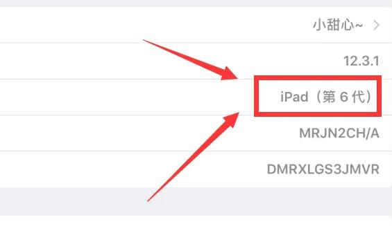 ipad怎么看是几代 苹果ipad型号查询方法