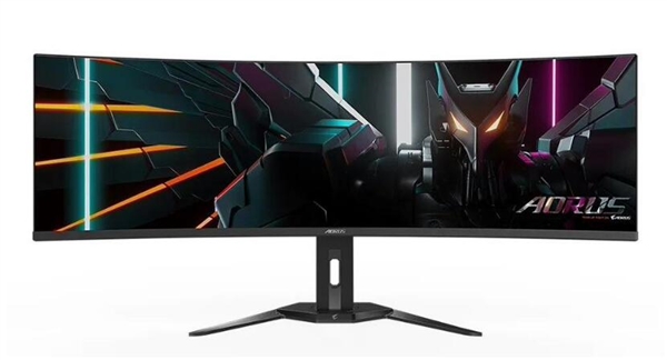 技嘉推出Aorus CO49DQ电竞显示器：QD-OLED超宽曲面屏