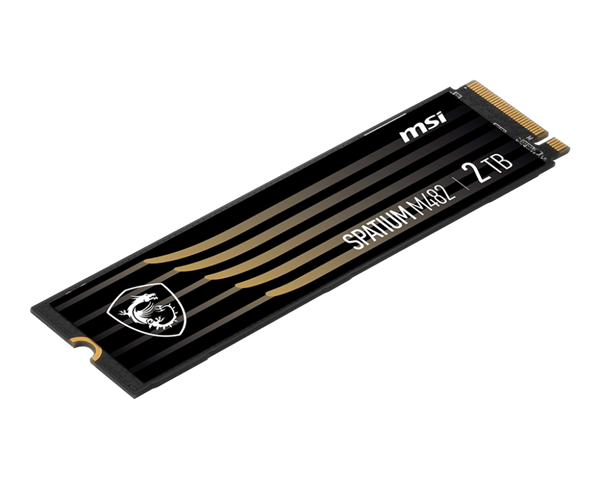 微星发布Spatium M570 Pro Frozr PCIe 5.0 SSD：无风扇读写都高达12GBs