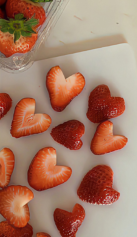 超超赞的草莓锁屏壁纸 高清超美的锁屏全屏合集