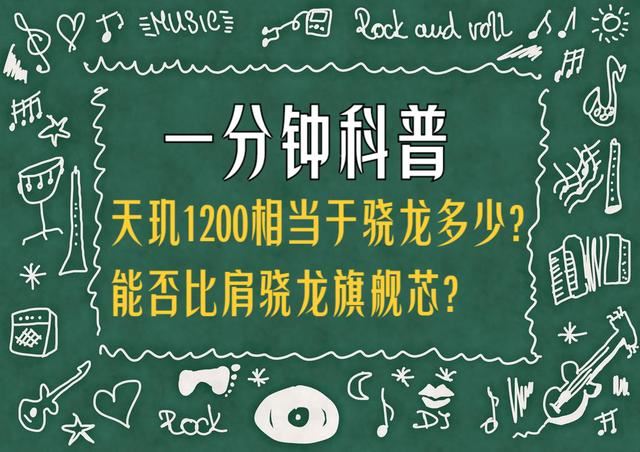 天玑1200相当于骁龙多少处理器? 天玑1200与骁龙处理器对比测评