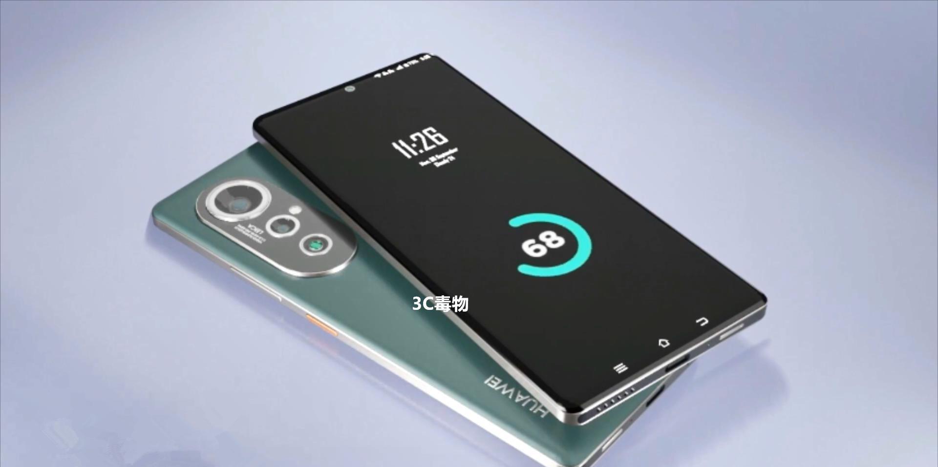 华为P70Pro炸裂登场：1英寸大底+麒麟9000SL，圆副屏让华为更豪横