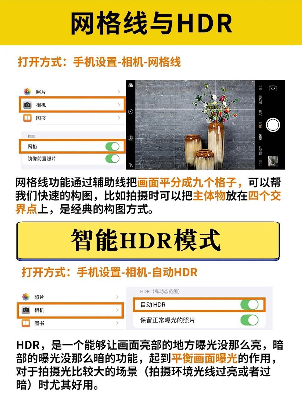 苹果手机拍照教程详解，iPhone拍照原来可以这样用