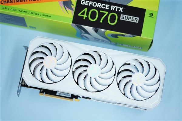 瑷珈图案吸睛！铭瑄GEFORCE RTX 4070 SUPER图赏