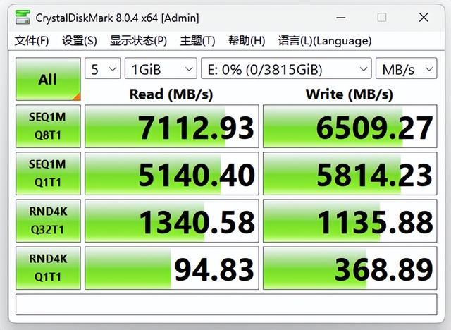 超高性价比PCIe4.0固态硬盘 宏碁掠夺者GM7 4TB固态测评