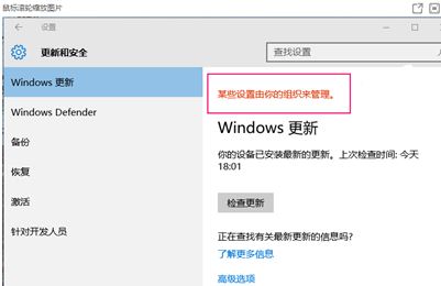 Win11提示某些设置由你的组织管理怎么解决?