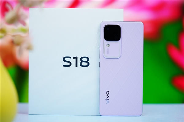 小荔枝纹素皮！vivo S18菱紫图赏