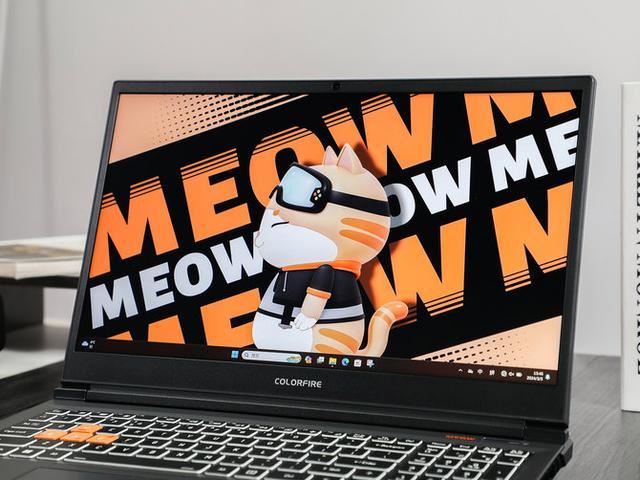 七彩虹首款AMD+NVIDIA组合笔记本! COLORFIRE MEOW R15游戏本评测