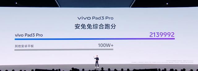 超旗舰之作vivo Pad3 Pro平板正式发布:天玑9300+超长待机70天+2999元起