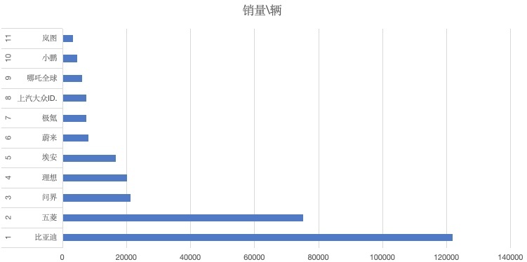 2月新能源销量榜：新一轮价格战下，各家喜忧参半