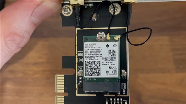 Intel Wi-Fi 7网卡升级：就是不肯兼容AMD