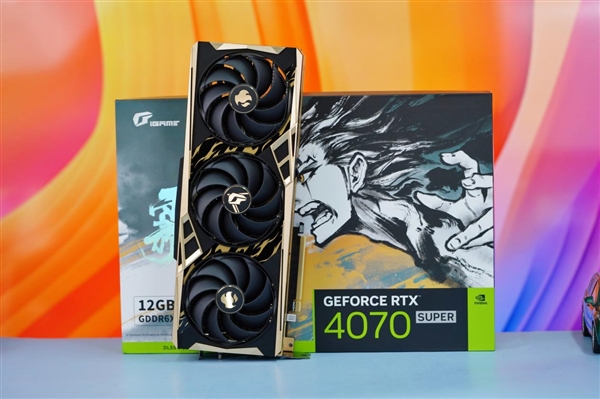 水墨赛博风！七彩虹RTX 4070 SUPER雾山五行定制版图赏