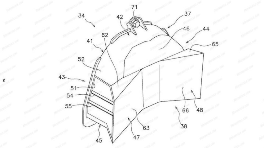 加大马力强化散热，雅马哈YZF-R7新散热系统专利图曝光