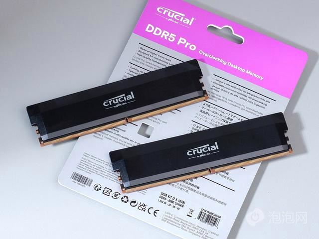 美光新款马甲条性能如何? 英睿达DDR5 Pro 6000内存条超频版评测