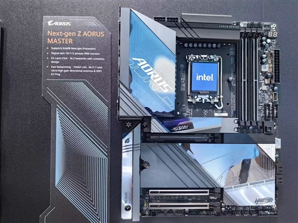 技嘉8款新一代Intel主板集中亮相！全系采用快拆设计