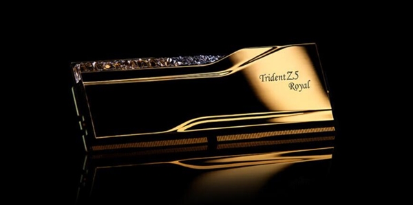 64GB套装首发2149元 芝奇Trident Z5 Royal皇家戟系列内存开售：水钻导光条亮眼