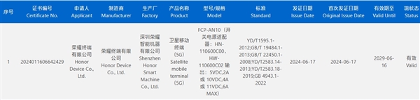 荣耀Magic V3入网：华为之外唯一支持卫星通信的折叠屏