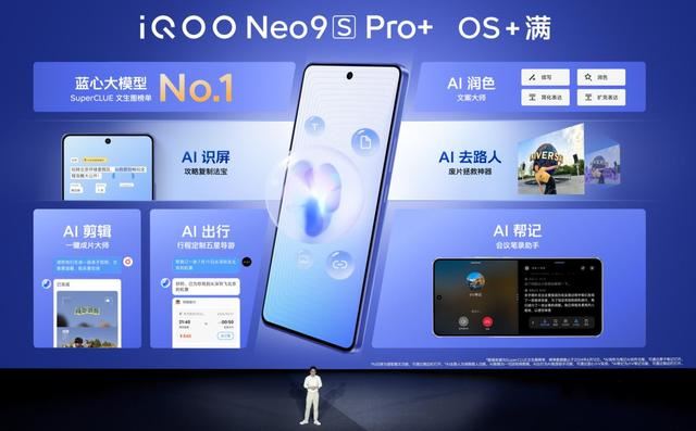 一图读懂iQOO Neo9S Pro+:超声波3D指纹+双芯 2899元起售