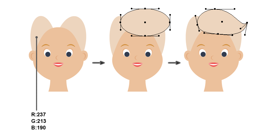 AI怎么绘制卡通人物插画效果? ai矢量插画图的设计方法