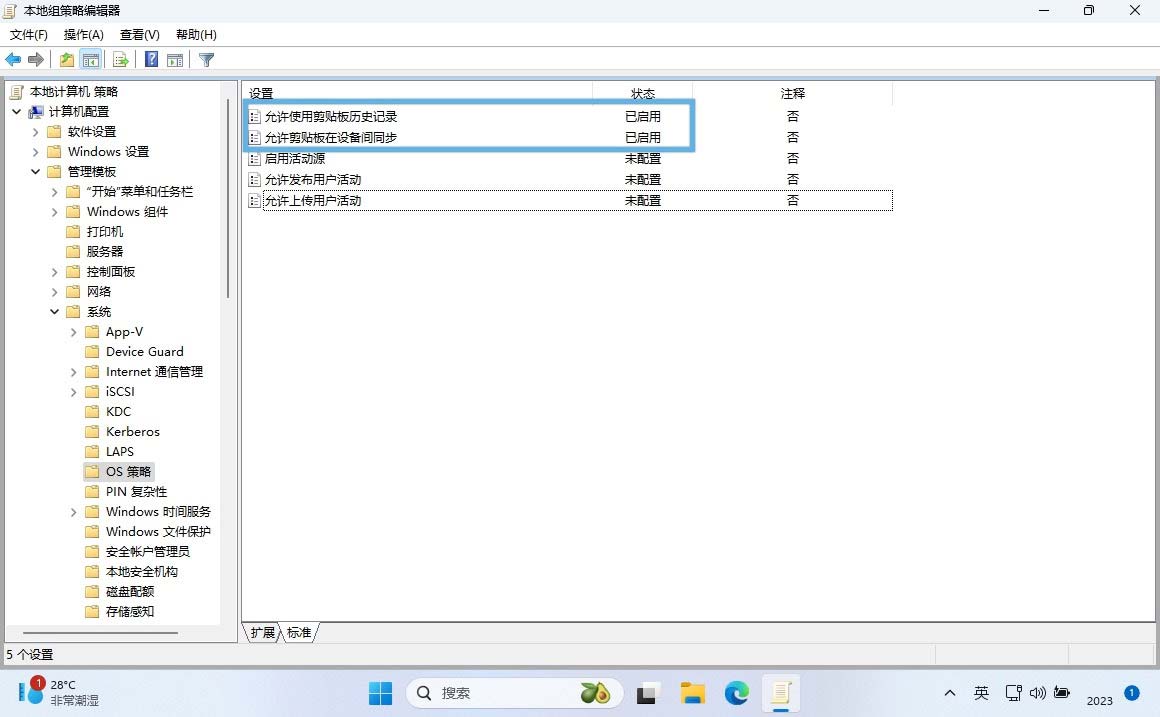 如何启用Win11剪贴板同步?  Win11剪贴板同步设置方法