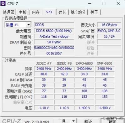 449元起! 威刚XPG 技嘉白曜雕联名龙耀 D500G 内存评测