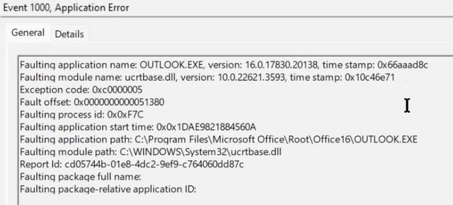 临时方案!修复 Win10/Win11 Outlook崩溃问题