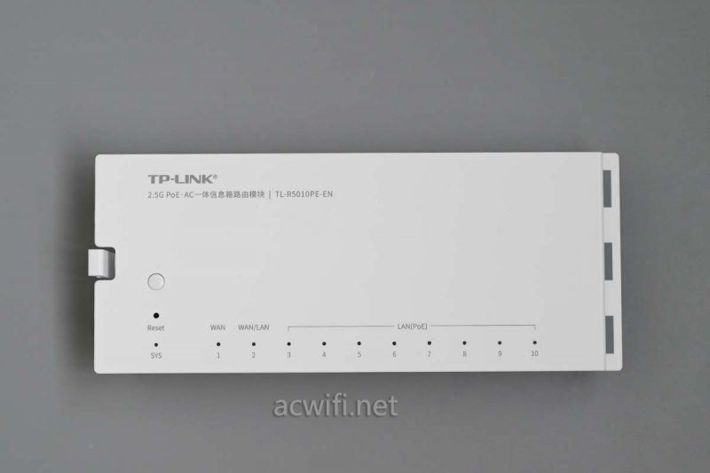 tplink-R5010PE-EN全2.5G POE一体机路由器拆机测评