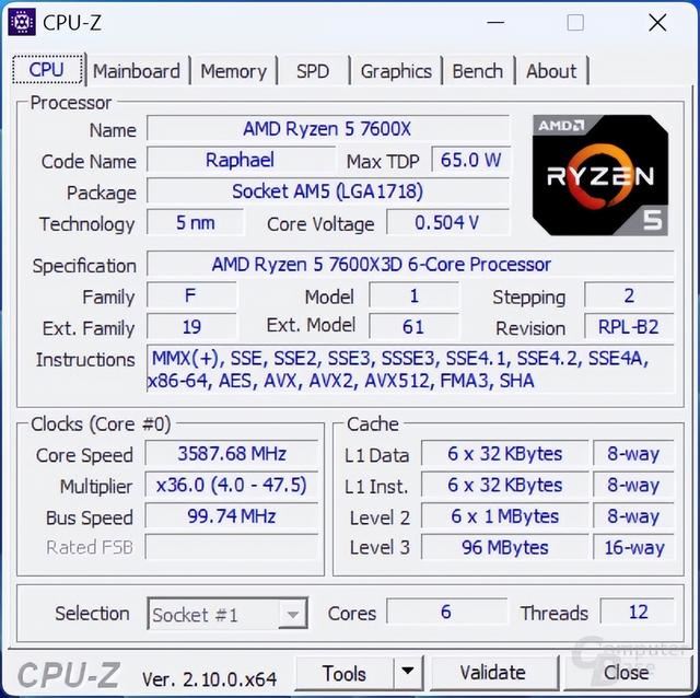 Ryzen 5 7600X3D VS 7600X差别大吗? cpu游戏性能对比测评