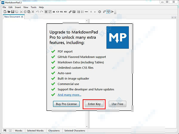 markdownpad2怎么破解？markdownpad2安装和破解图文详细教程