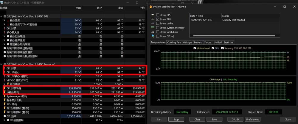 英特尔酷睿Ultra 9 285K/Ultra 5 245K全面测评