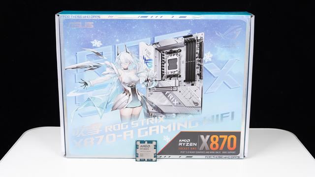 再次封神最强游戏CPU! AMD锐龙7 9800X3D+ROG X870吹雪装机测评