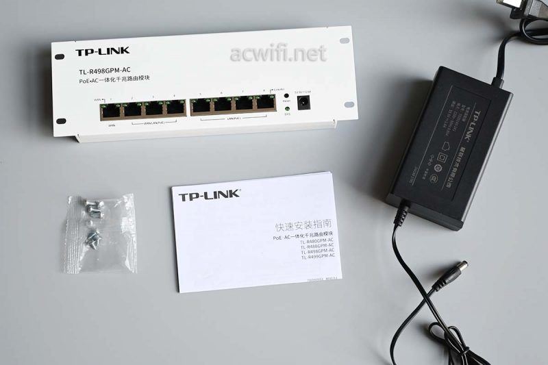 TP-LINK TL-R498GPM-AC一体化千兆VPN路由模块拆机测评