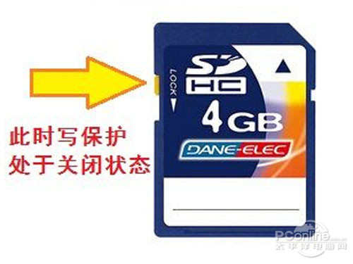 【sd卡写保护怎么去掉】确保该保护开关处于关闭状态