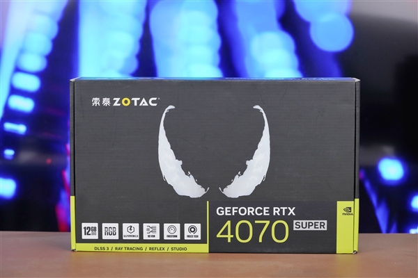 超级IP破次元壁！索泰RTX 4070 SUPER 12GB毒液联名显卡图赏