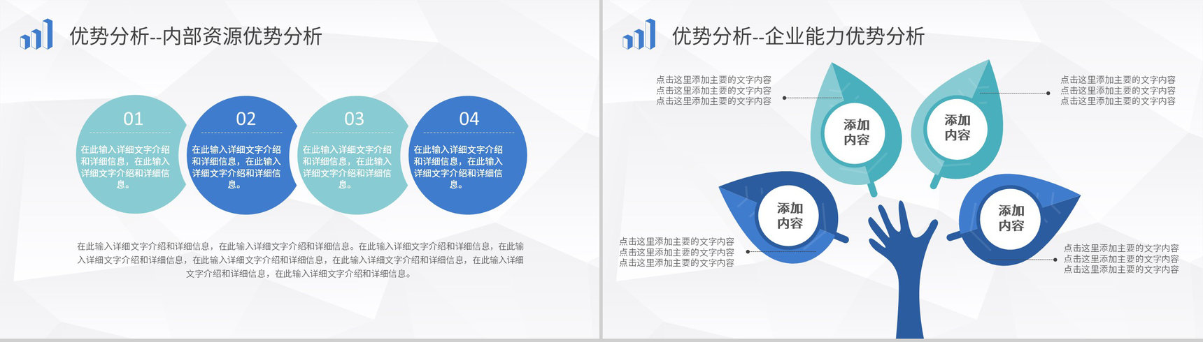 企业战略SWOT分析方法介绍项目分析报告总结PPT模板