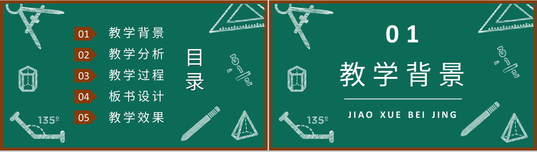 初级中学语文教师课后教学反思结果汇报总结PPT模板