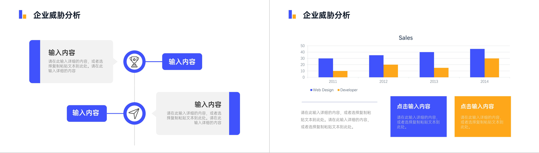 员工部门SWOT案例分析培训企业市场战略分析工作汇报总结PPT模板