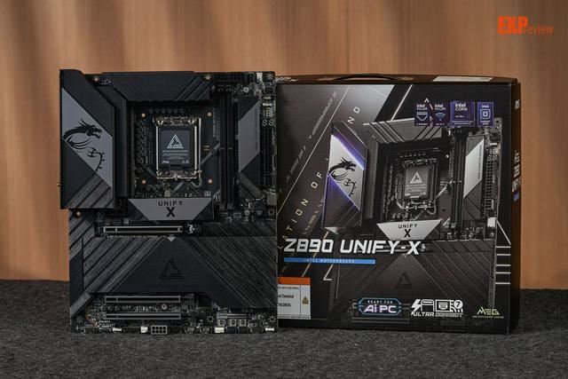 双槽DDR5内存超频T0选手! 微星MEG Z890 UNIFY-X 暗影主板评测