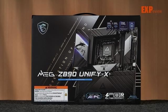 双槽DDR5内存超频T0选手! 微星MEG Z890 UNIFY-X 暗影主板评测