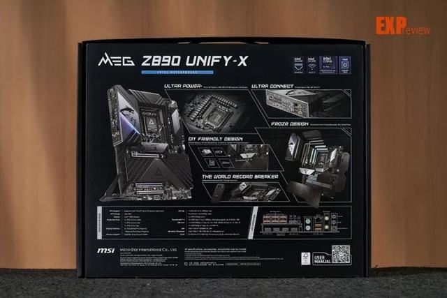 双槽DDR5内存超频T0选手! 微星MEG Z890 UNIFY-X 暗影主板评测