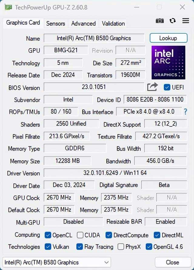 RTX 2060 SUPER对比ARC B580差别大吗? 两款显卡游戏性能测评