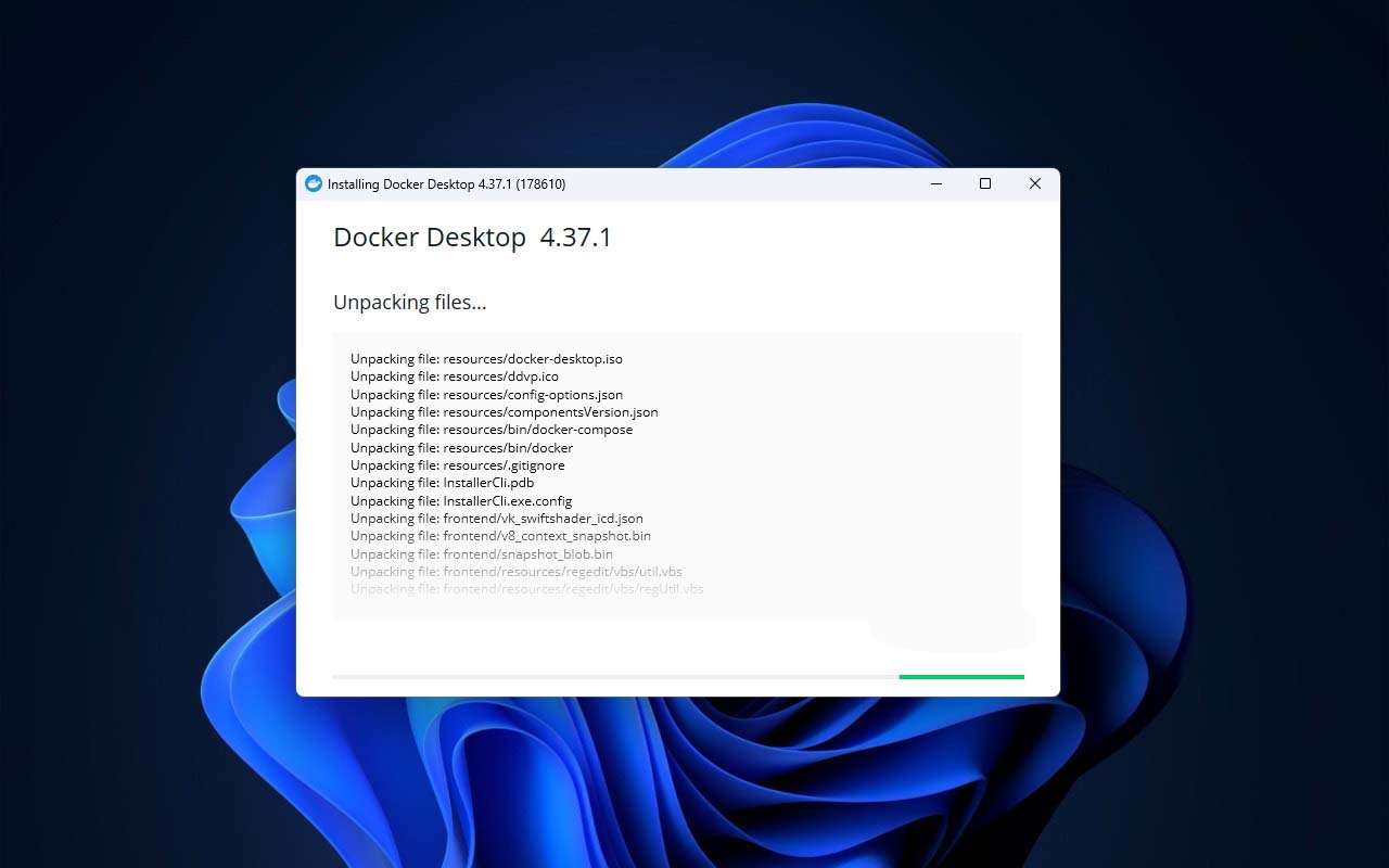 Win11系统中Docker Desktop 安装和配置指南