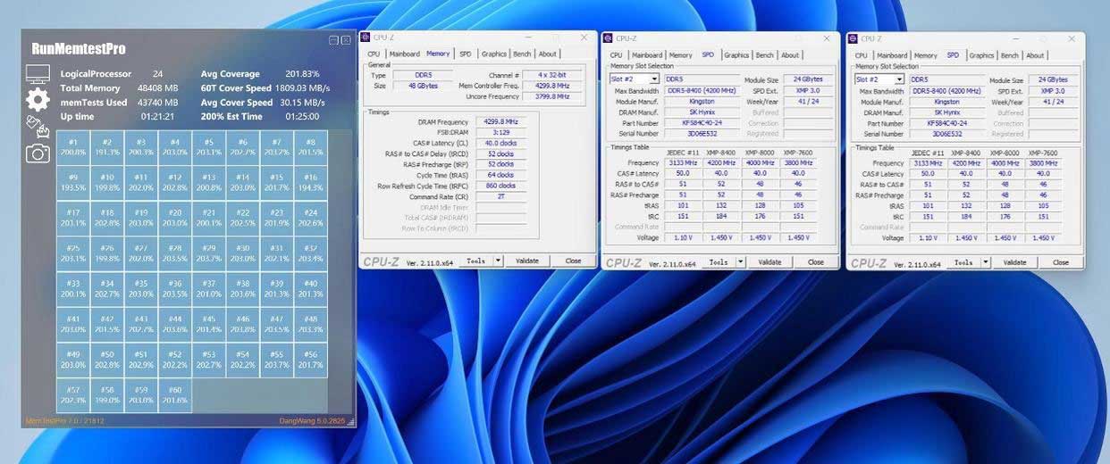 一键9000MT/s! 金士顿 FURY Renegade DDR5 RGB CUDIMM内存评测