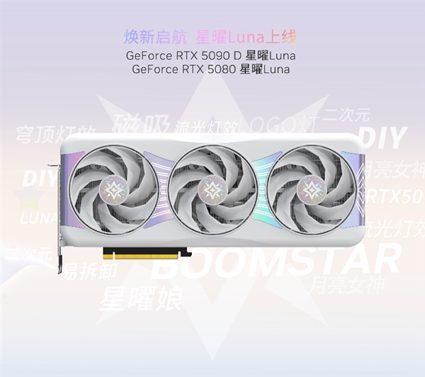 V你50！影驰 GeForce RTX 50系列新品正式发布！