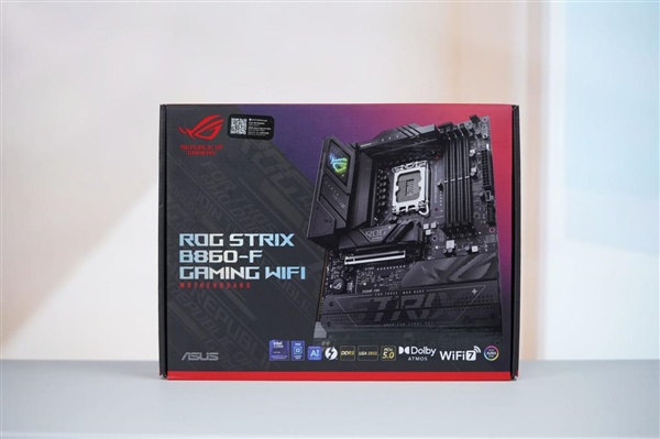 Intel新一代主流座驾！华硕ROG STRIX B860-F GAMING WIFI主板图赏