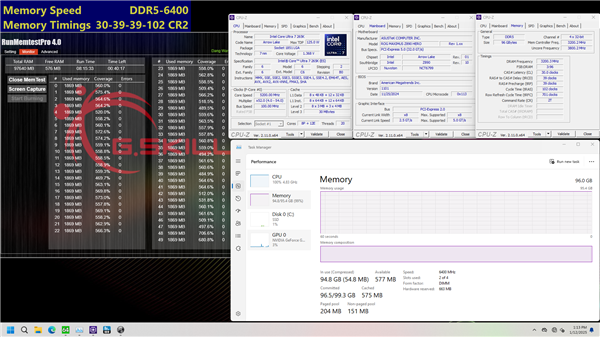 芝奇推出DDR5-6400 CL30 2x48GB大容量低延迟内存套装